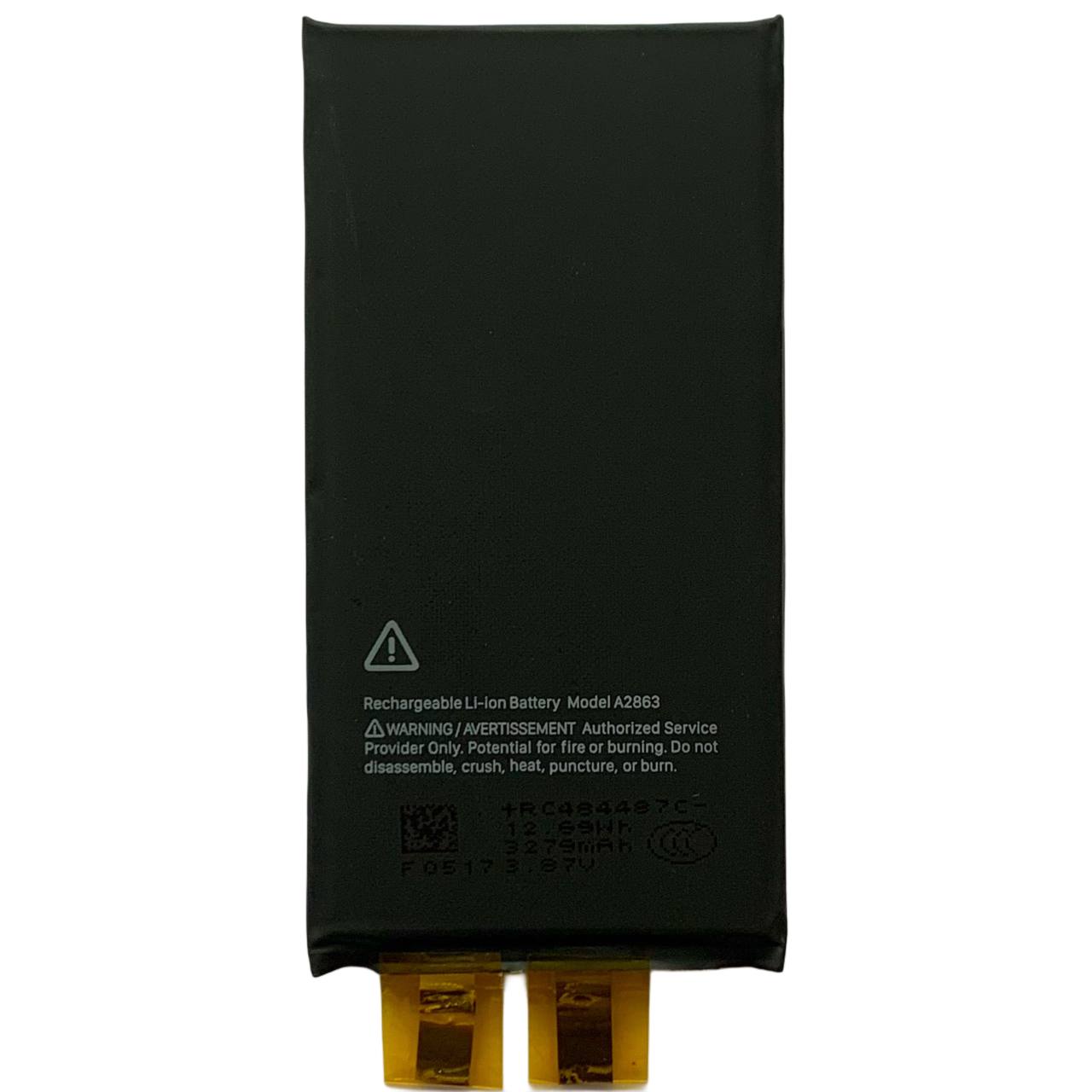 Аккумулятор iPhone 14 без контроллера, 3279mAh, (универсальные, для пайки или сварки)