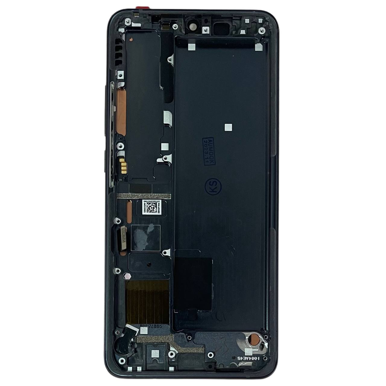 Дисплей Xiaomi Mi Note 10 | Mi Note 10 Lite | Mi Note 10 Pro black, з рамкою, OLED