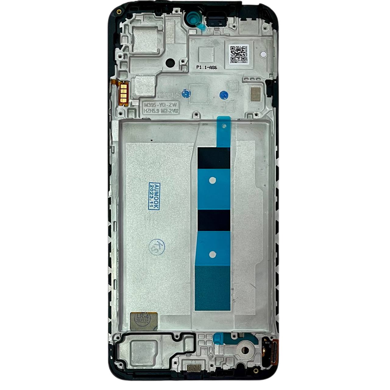 Дисплей Xiaomi Redmi Note 12 4G black, с рамкой, Hard OLED (6.62")