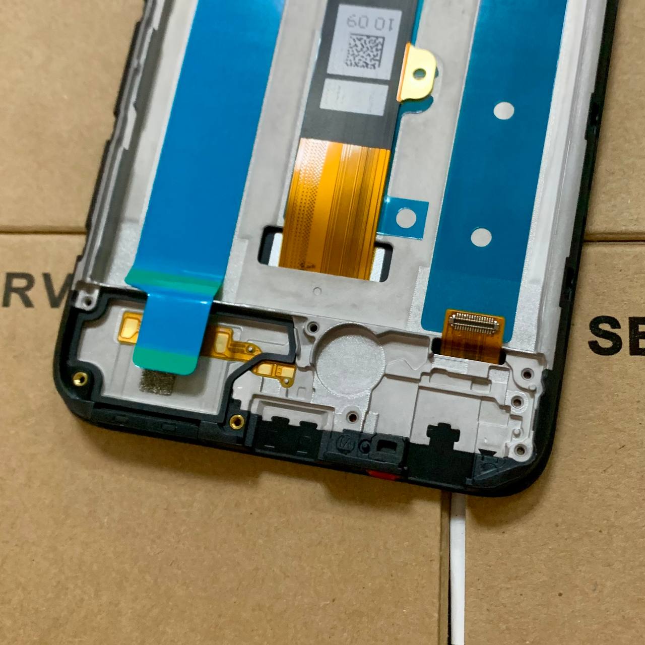 Дисплей Infinix Smart 6 black, з рамкою, Original (PRC)