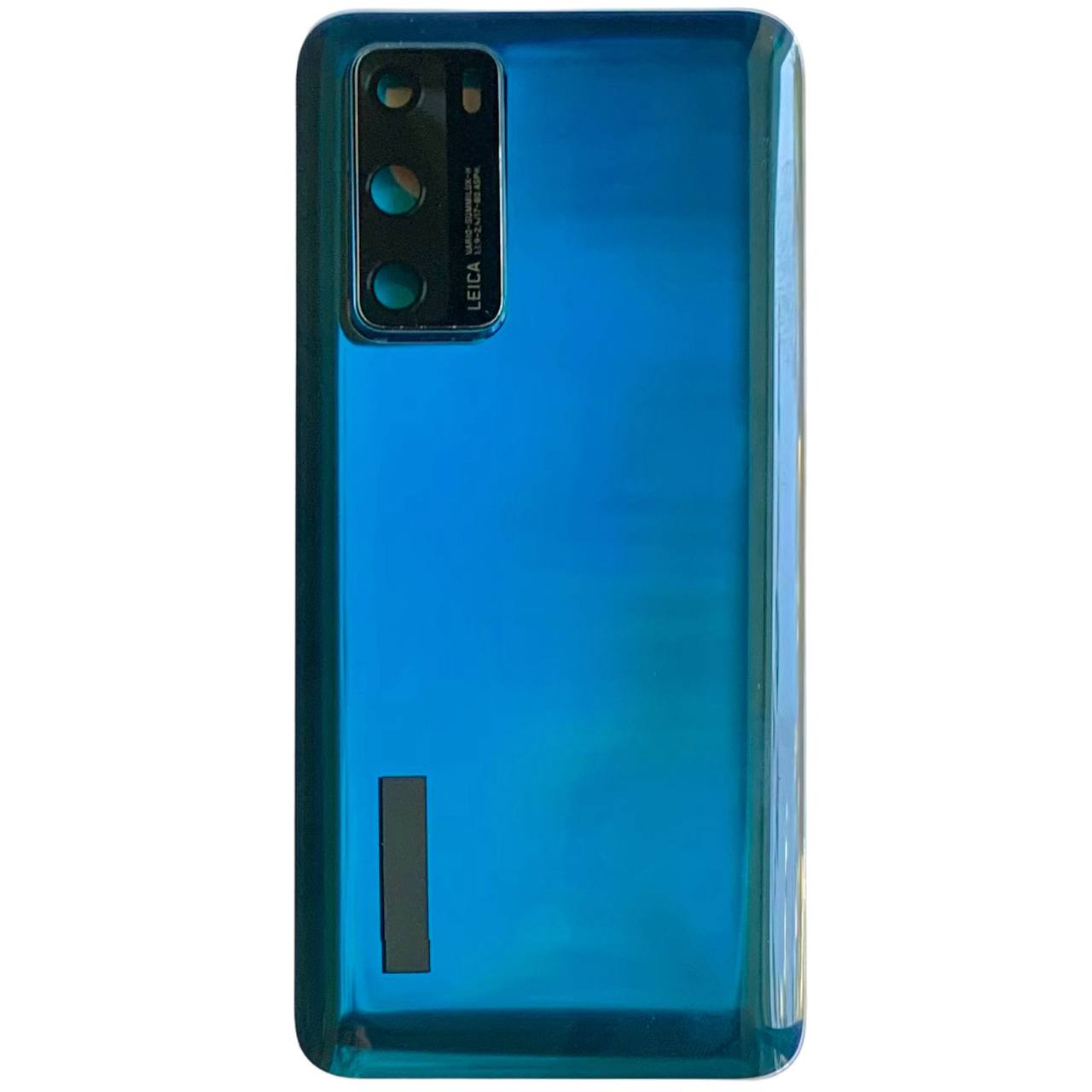 Задня кришка Huawei P40 blue (зі склом камери)
