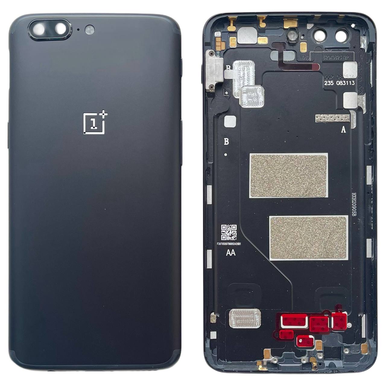 Задня кришка OnePlus 5 black (зі склом камери)
