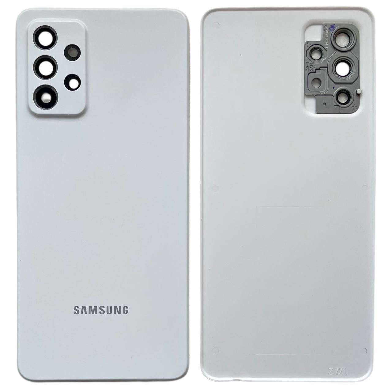 Задня кришка Samsung A725 | A726 Galaxy A72 2021 white (зі склом камери)
