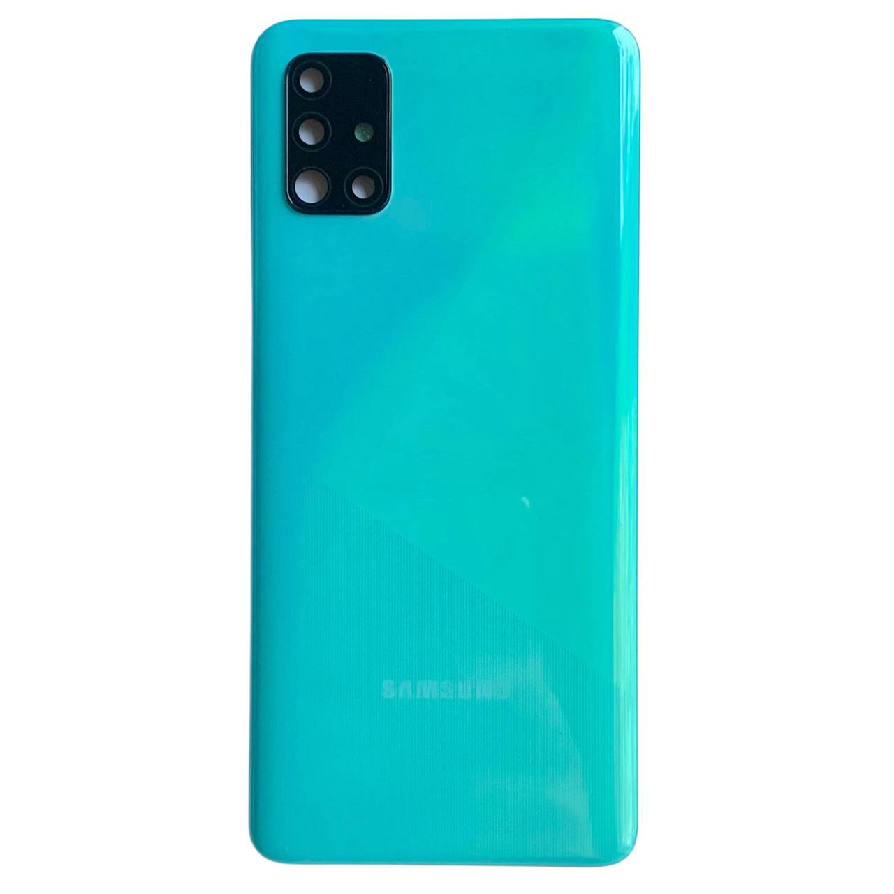 Задня кришка Samsung A515 Galaxy A51 2019 green (зі склом камери)