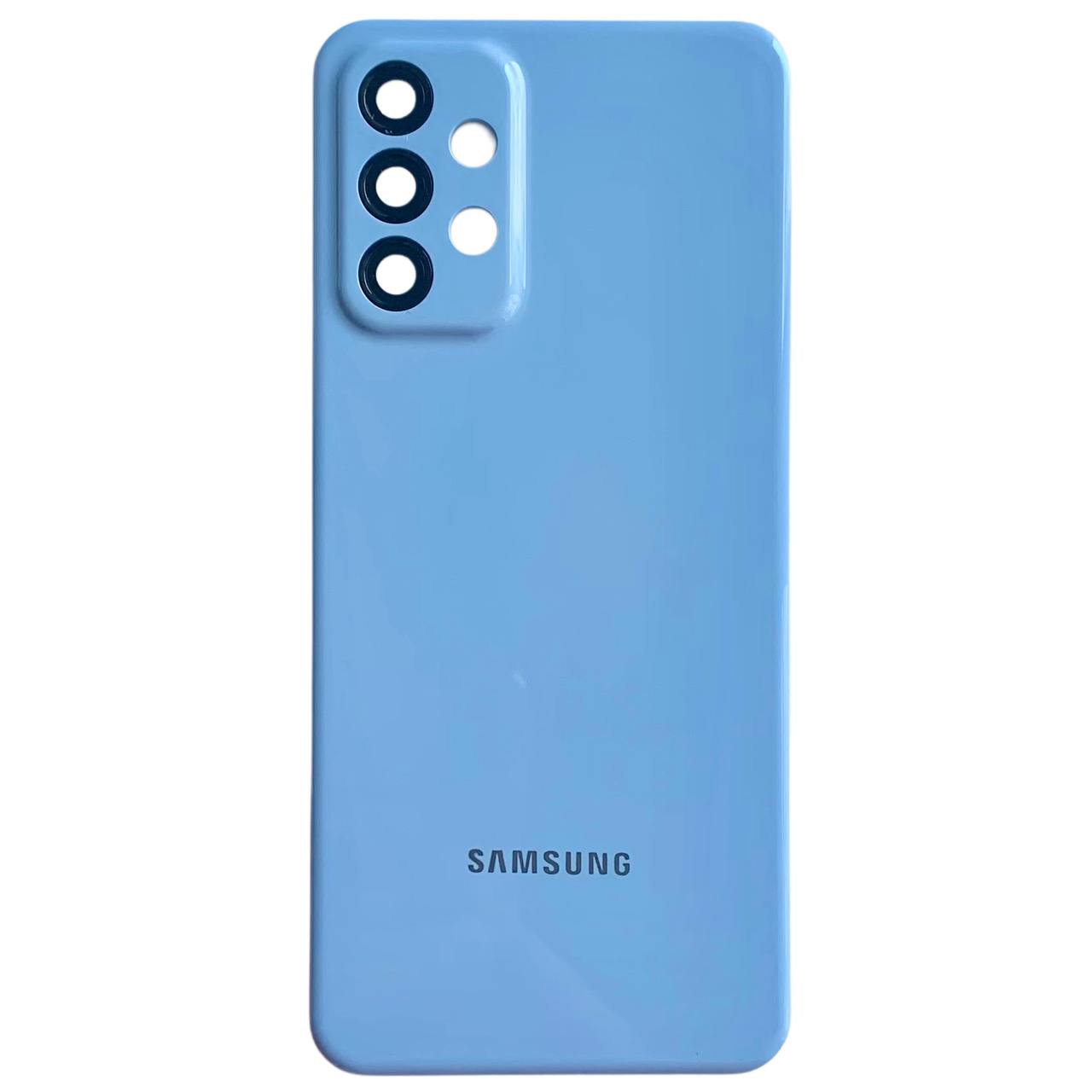 Задняя крышка Samsung A235 Galaxy A23 2022 blue (со стеклом камеры)