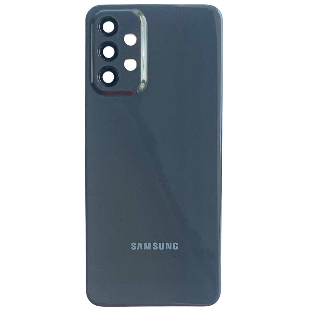 Задняя крышка Samsung A235 Galaxy A23 2022 black (со стеклом камеры)