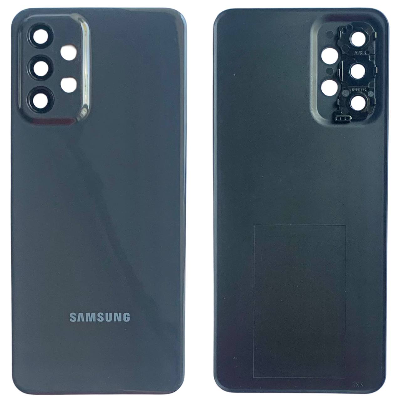 Задняя крышка Samsung A235 Galaxy A23 2022 black (со стеклом камеры)