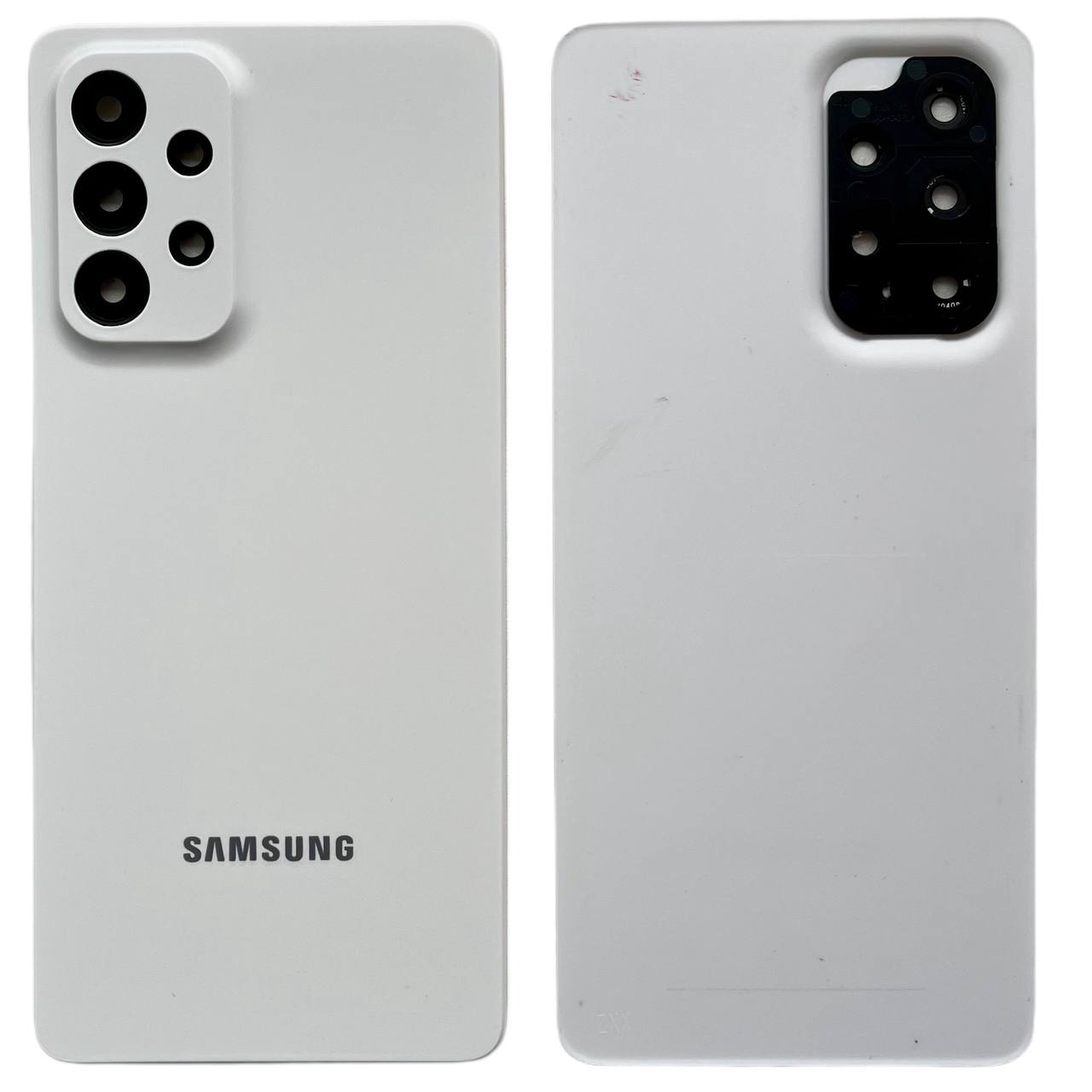 Задня кришка Samsung A536 Galaxy A53 (5G) 2022 white (зі склом камери)