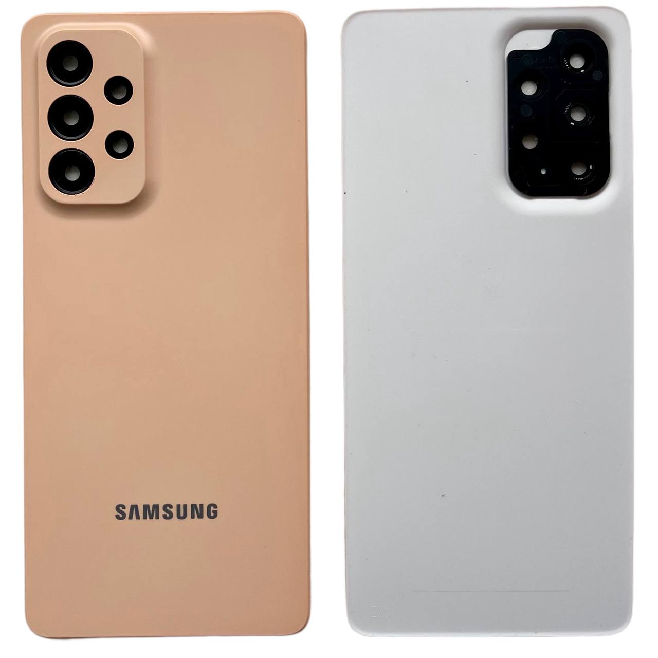 Задня кришка Samsung A536 Galaxy A53 (5G) 2022 orange (зі склом камери)
