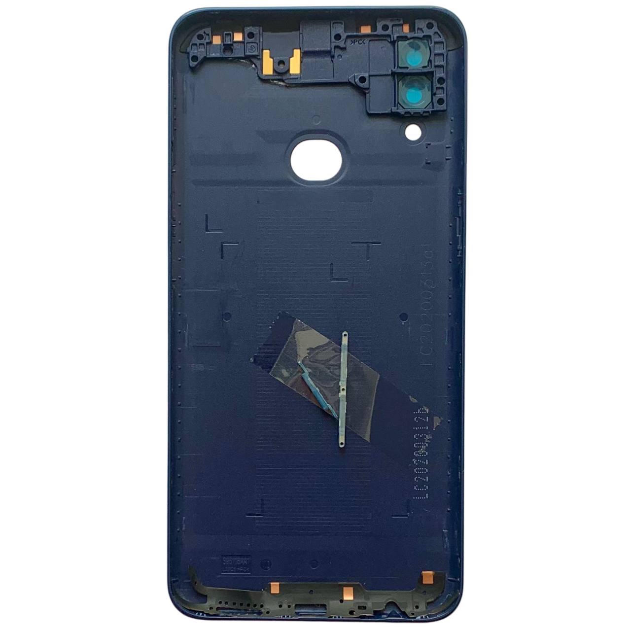 Задня кришка Samsung A107 Galaxy A10s 2019 blue (зі склом камери)
