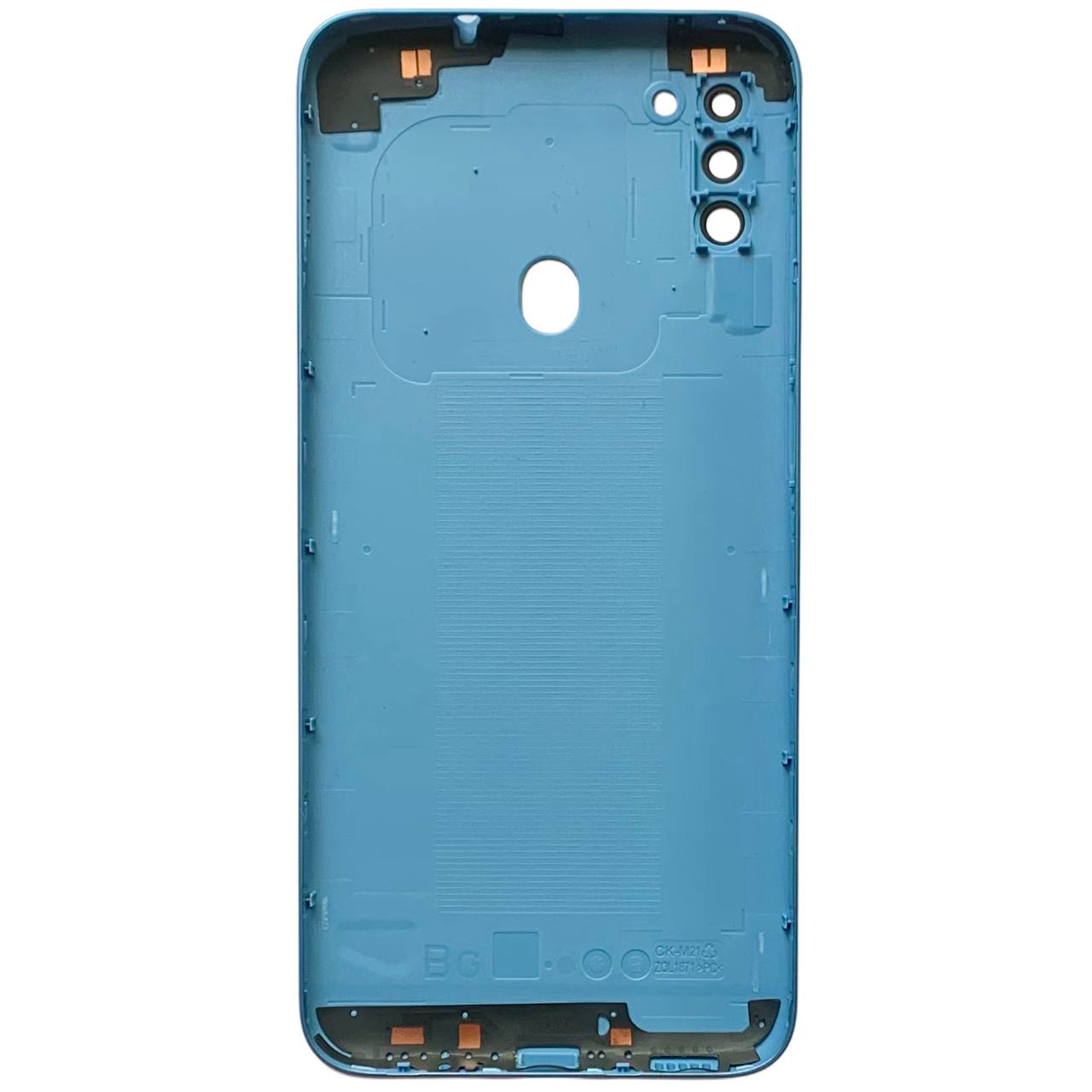 Задня кришка Samsung A115 | M115 Galaxy A11 | M11 2020 blue (зі склом камери)