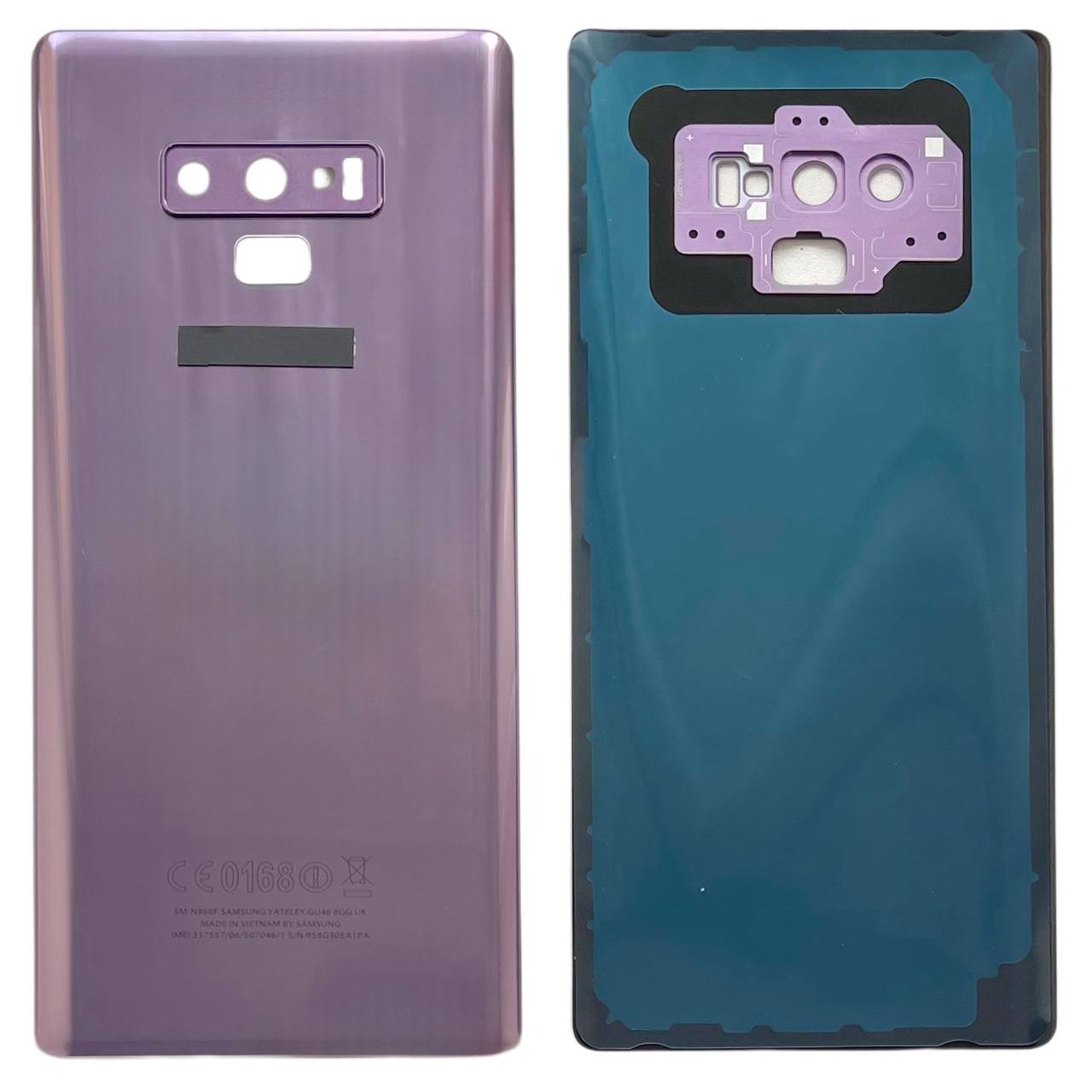Задня кришка Samsung N960 Galaxy Note 9 purple (зі склом камери)