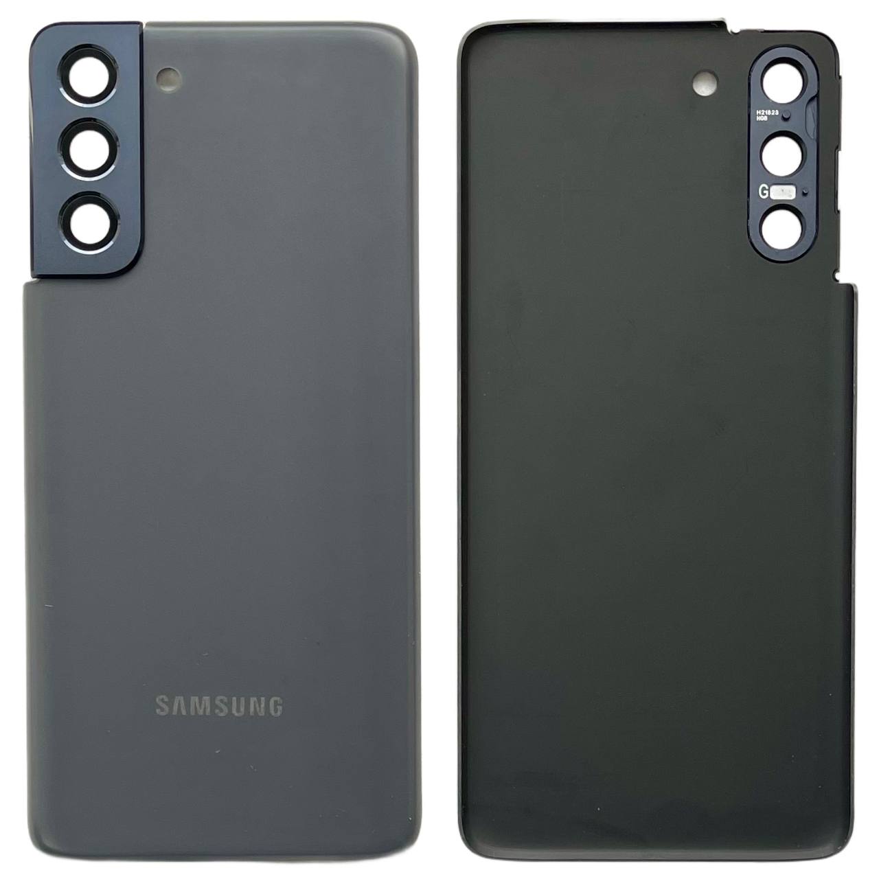 Задня кришка Samsung G991 Galaxy S21 gray (зі склом камери)