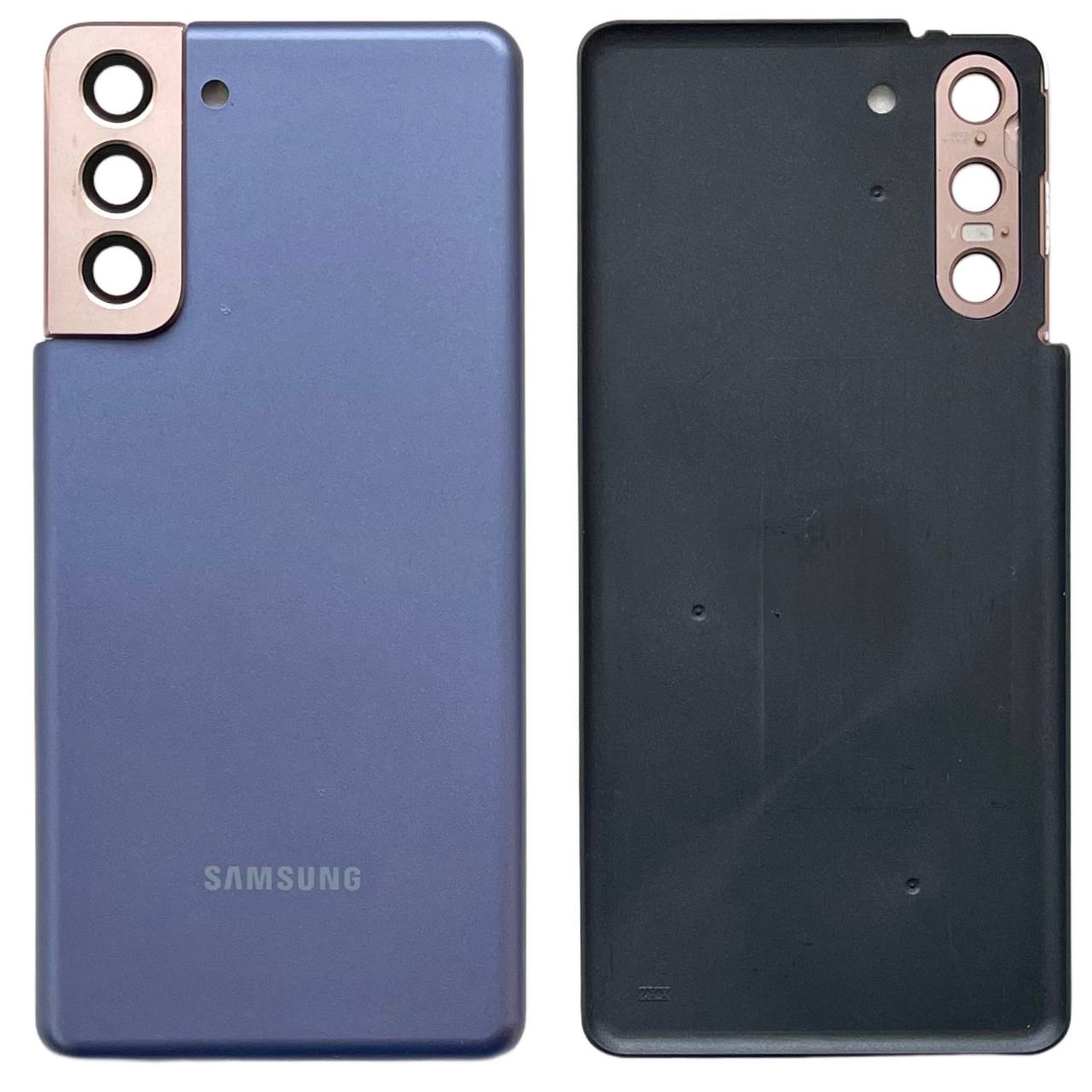Задня кришка Samsung G991 Galaxy S21 violet (зі склом камери)