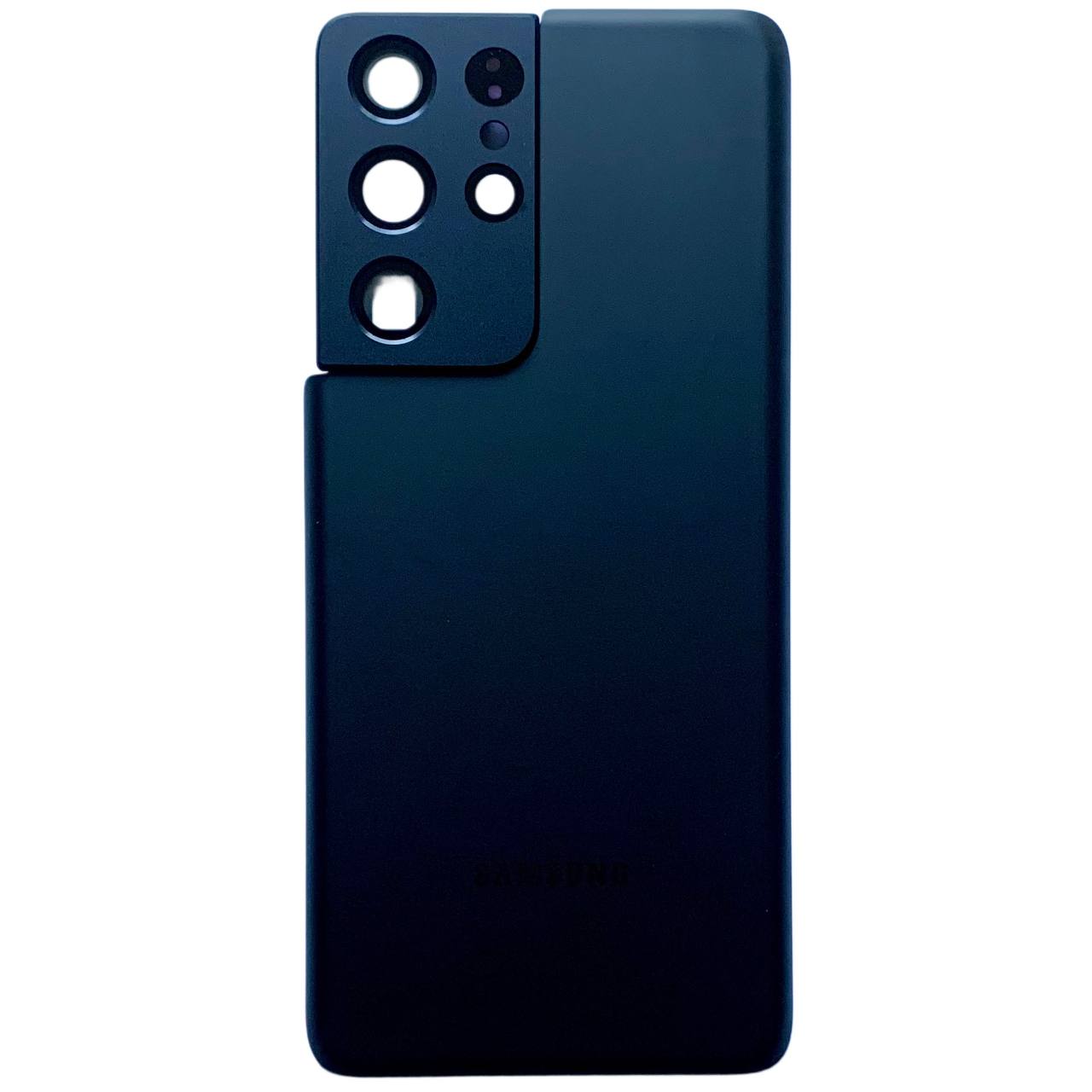 Задня кришка Samsung G998 Galaxy S21 Ultra black (зі склом камери)
