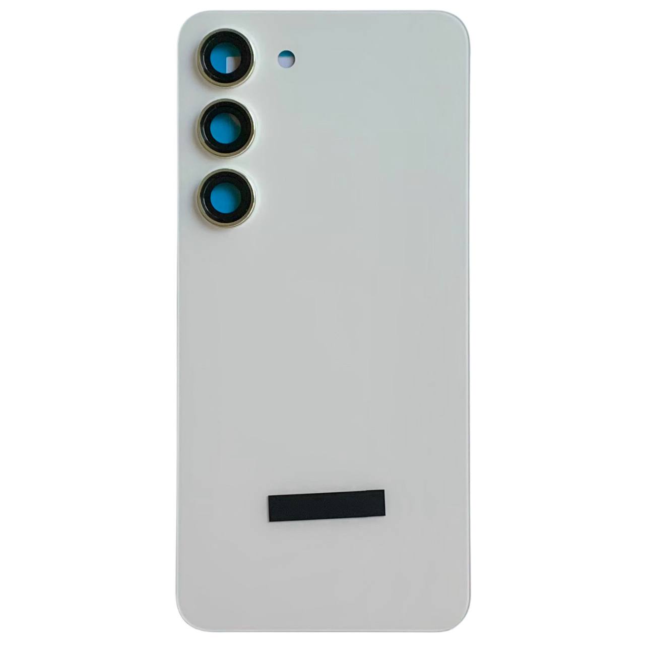 Задня кришка Samsung S911 Galaxy S23 white (зі склом камери)