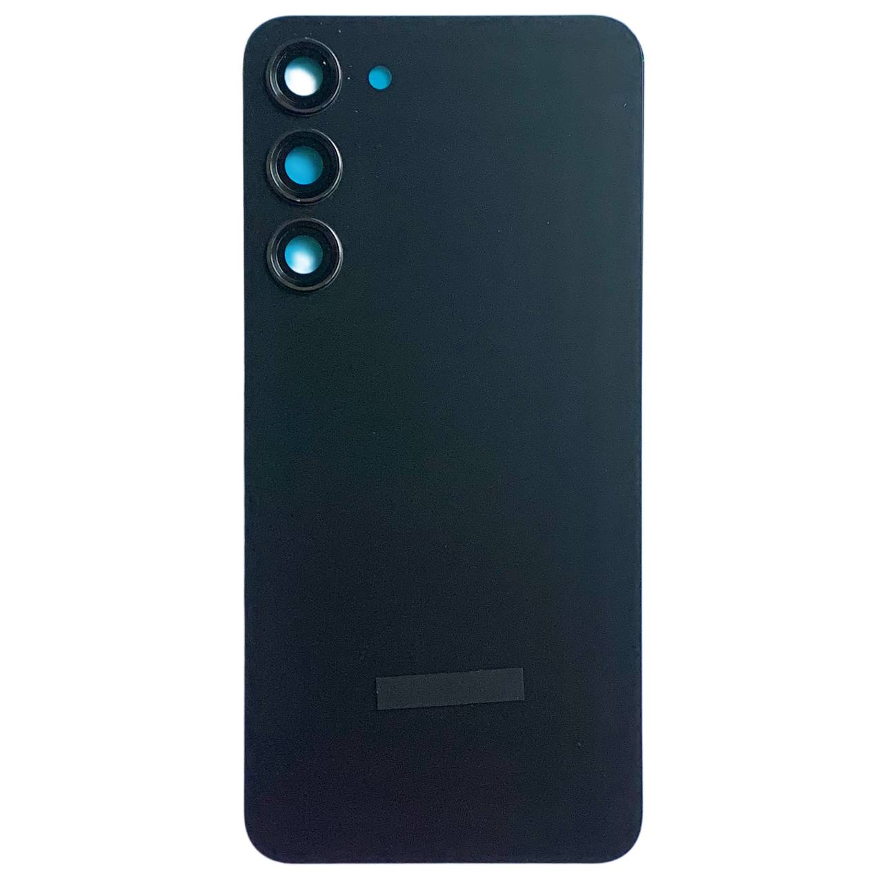 Задня кришка Samsung S916 Galaxy S23 Plus black (зі склом камери)