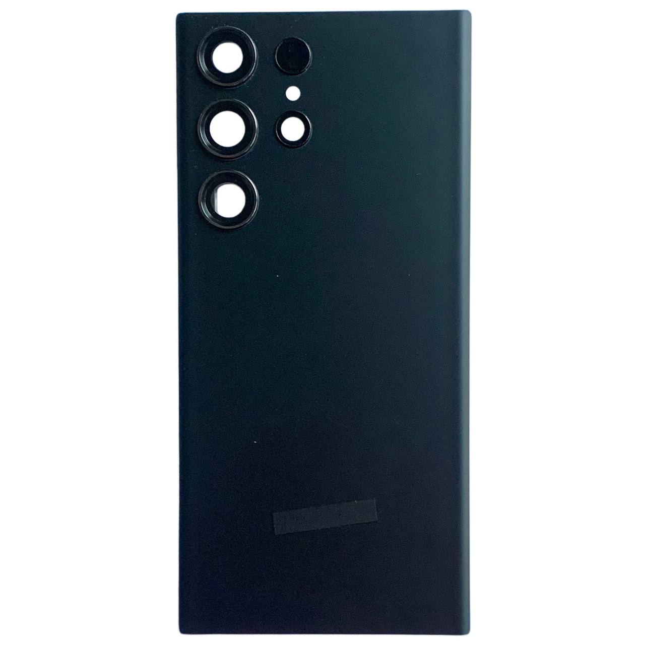 Задня кришка Samsung S918 Galaxy S23 Ultra black (зі склом камери)
