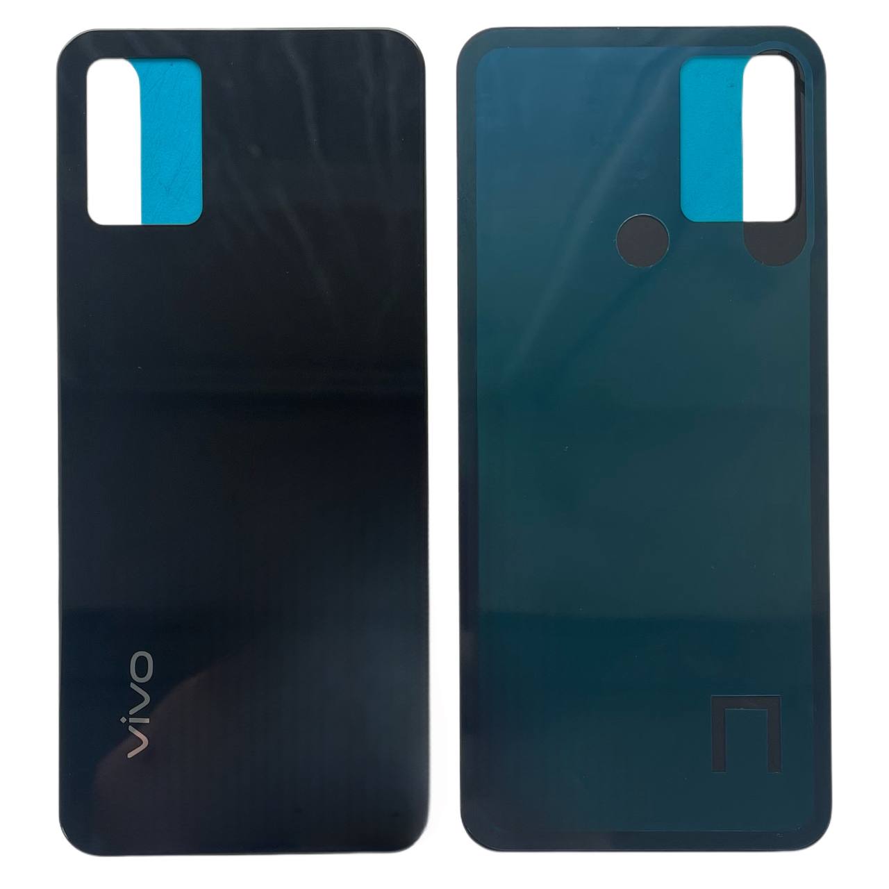 Задня кришка Vivo V20 black (без скла камери)