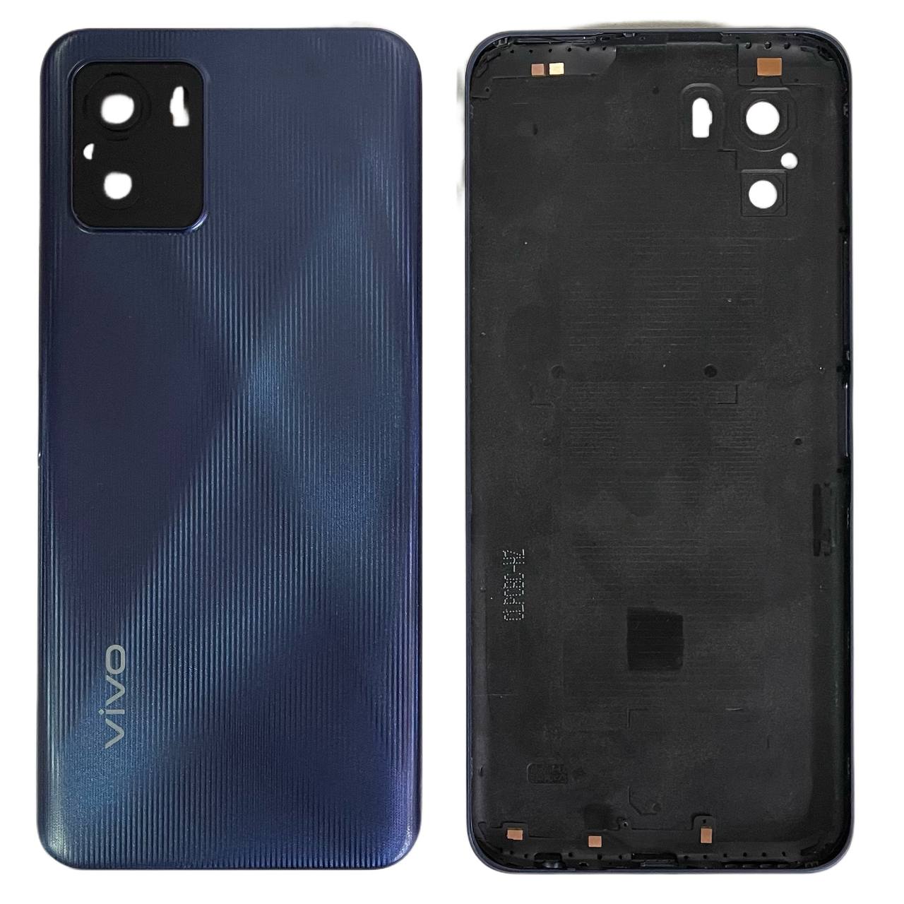 Задня кришка Vivo Y15s black (без скла камери)