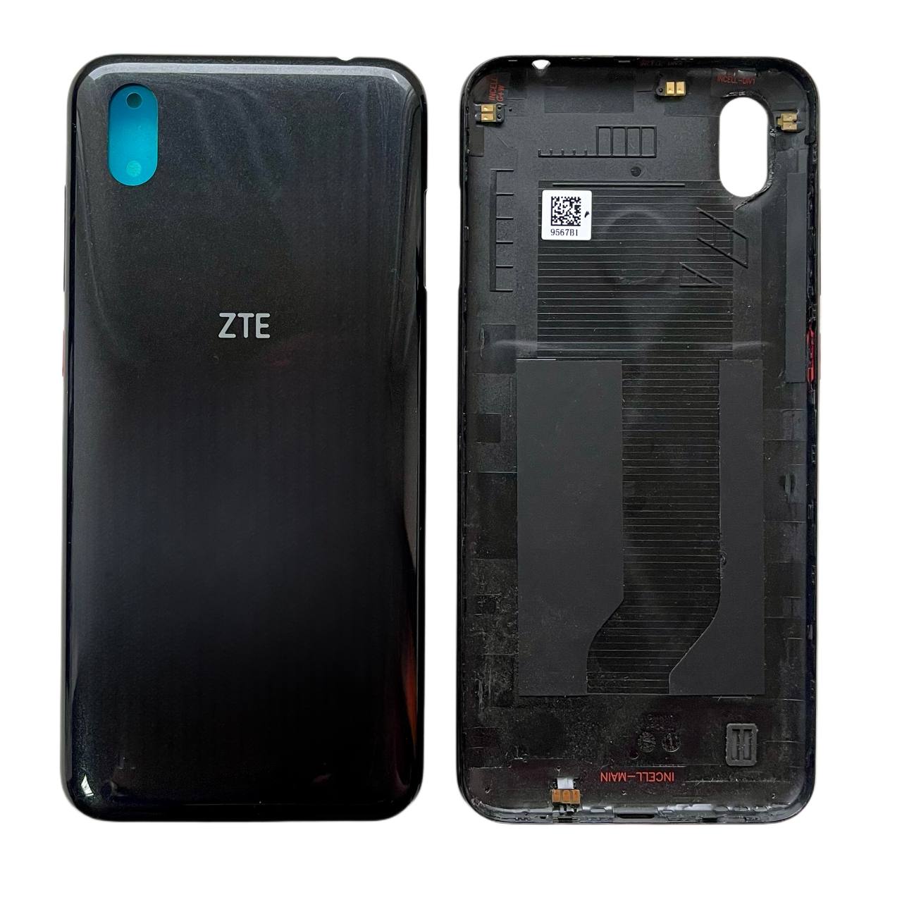 Задня кришка ZTE Blade A7 2019 black (без скла камери)