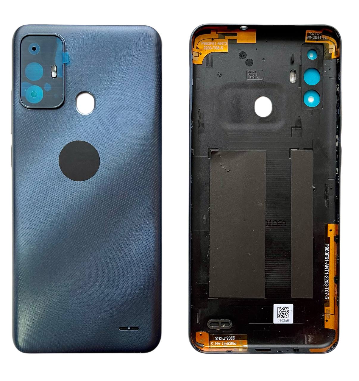 Задня кришка ZTE Blade A52 black (без скла камери)