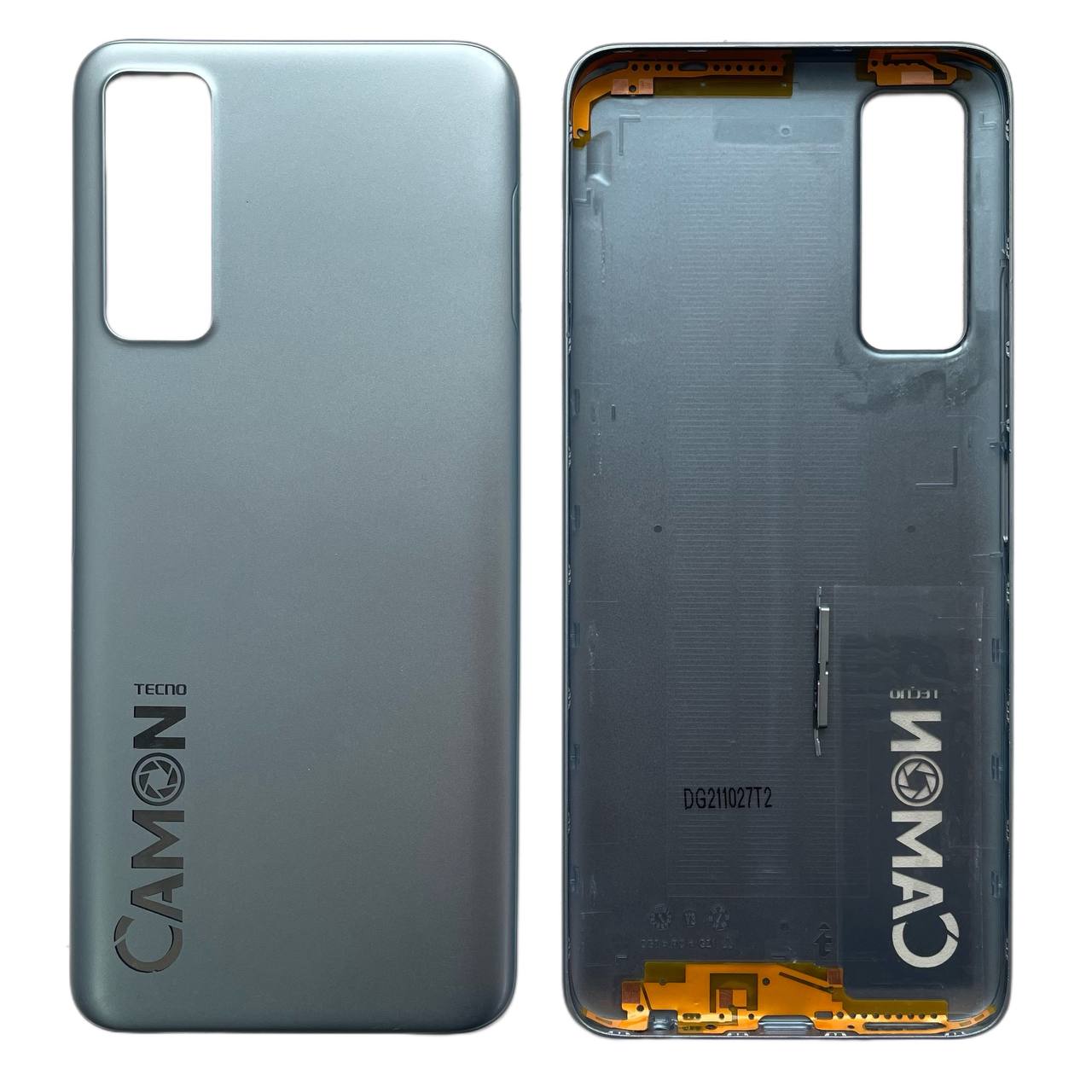 Задня кришка Tecno Camon 17P silver (без скла камери)