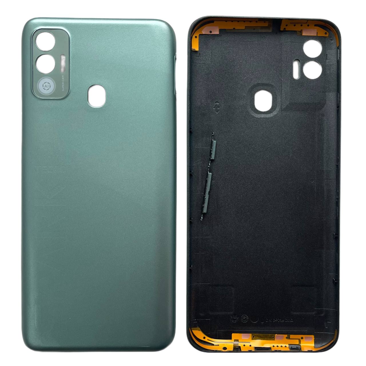 Задня кришка Tecno Spark 7 green (без скла камери)