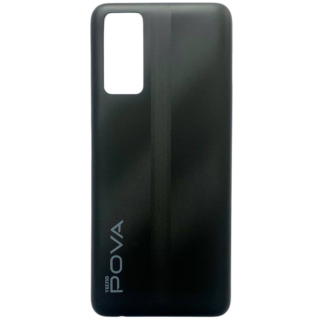 Задня кришка Tecno Pova 2 black (без скла камери)