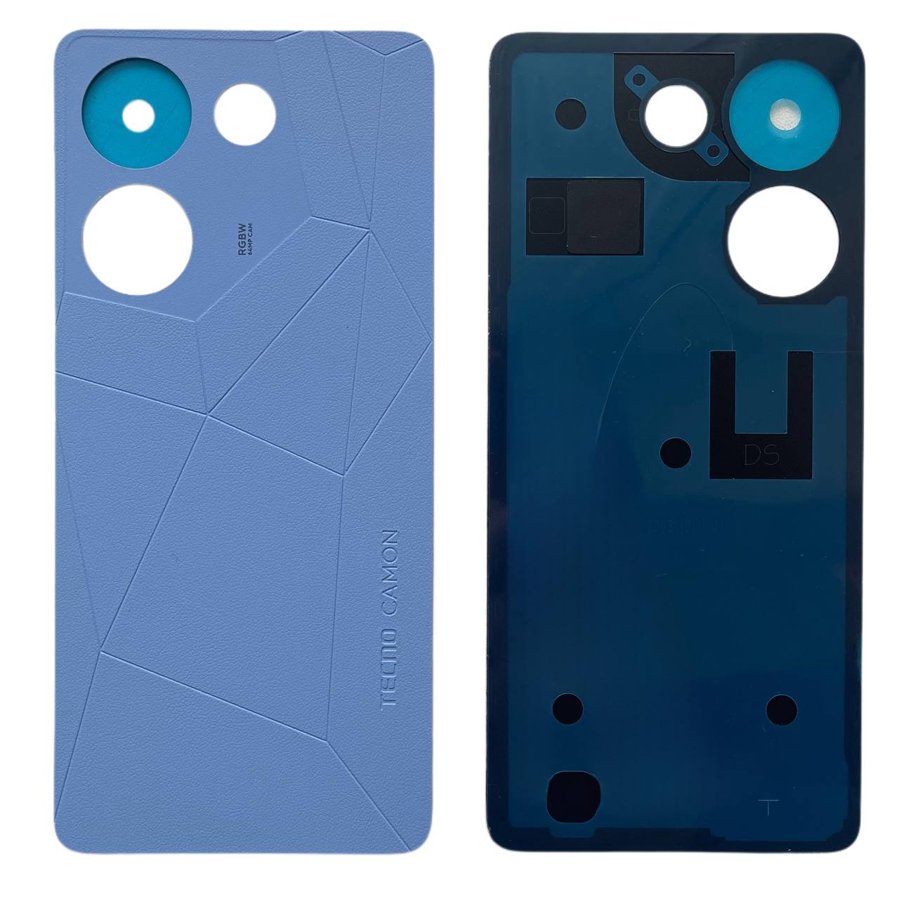Задня кришка Tecno Camon 20 Pro blue (без скла камери)
