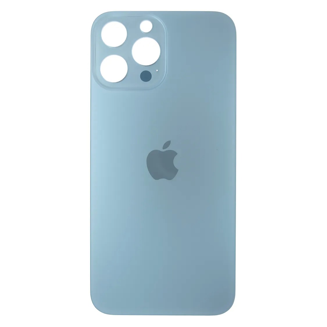 Задня кришка корпуса iPhone 13 Pro Max blue, великий виріз під камеру, 1:1 Original