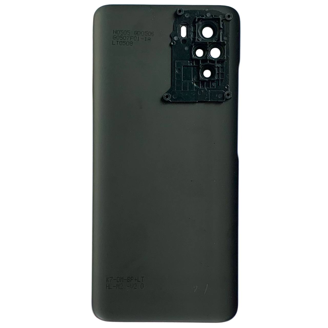 Задняя крышка Xiaomi Redmi Note 10S 4G gray (со стеклом камеры)