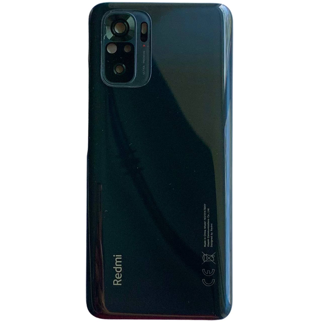 Задняя крышка Xiaomi Redmi Note 10S 4G gray (со стеклом камеры)