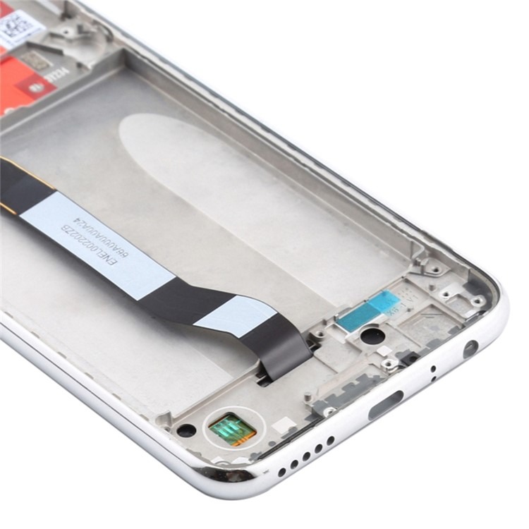 Дисплей Xiaomi Redmi Note 8T silver, з рамкою, Original (PRC)