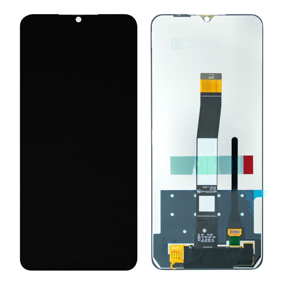 УЦІНКА Дисплей Xiaomi Redmi 10C | Redmi 10 Power | Poco C40 black, без рамки, Original (PRC)