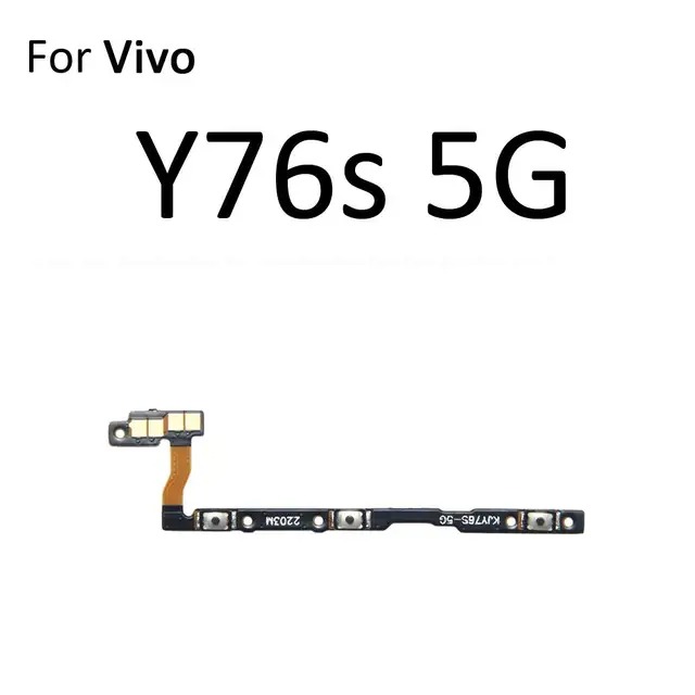 Шлейф кнопок включення та гучності Vivo Y76s 5G