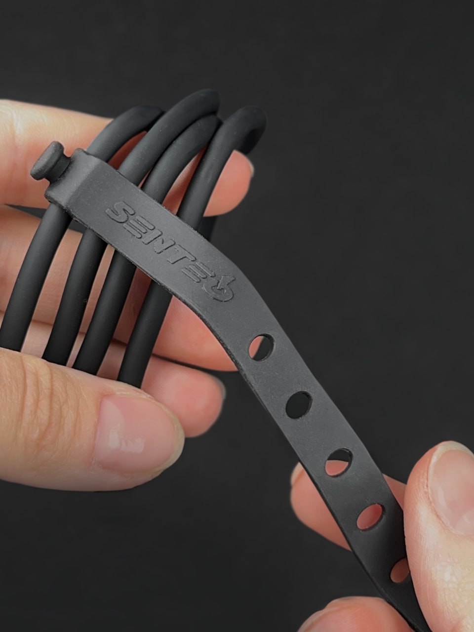 Кабель SENTEO SL-01 Silicone 100W Type-C to Type-C black