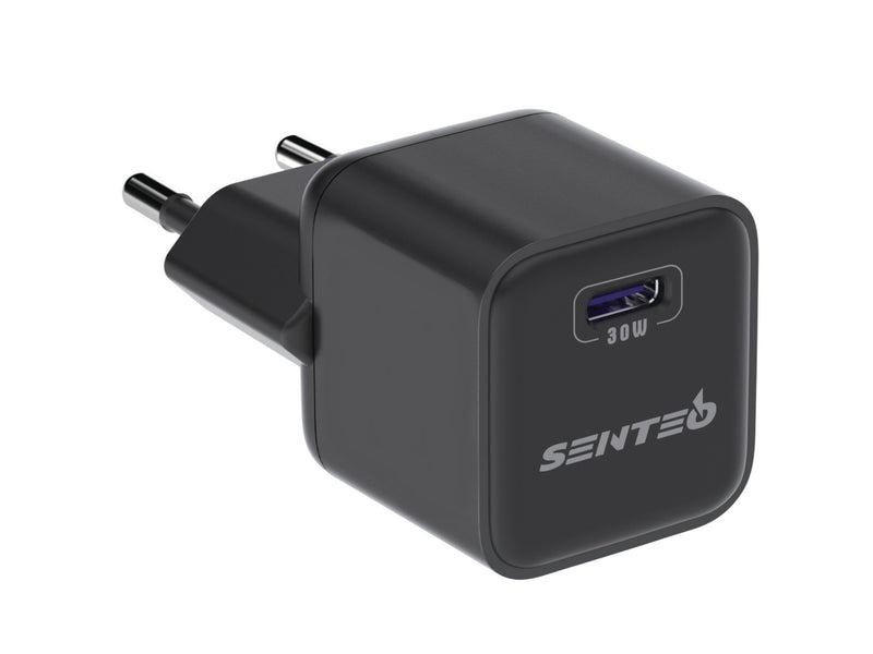 МЗП 1Port SENTEO Z-09 USB-C PD 30W (CE Сертификат) black