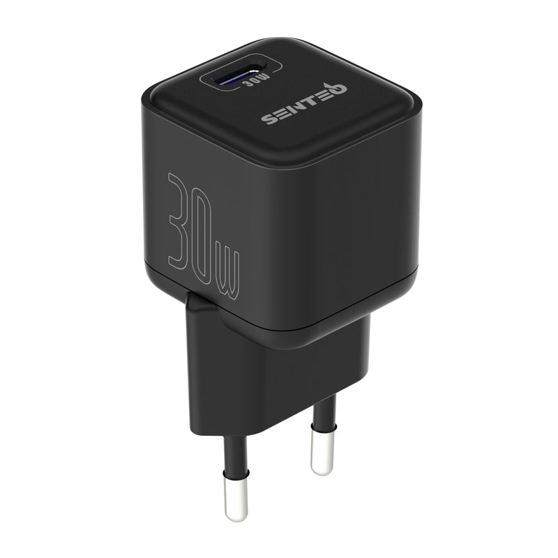 МЗП 1Port SENTEO Z-09 USB-C PD 30W (CE Сертификат) black