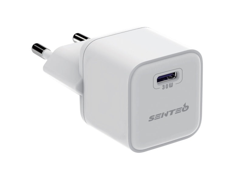 МЗП 1Port SENTEO Z-09 USB-C PD 30W (CE Сертифікат) white