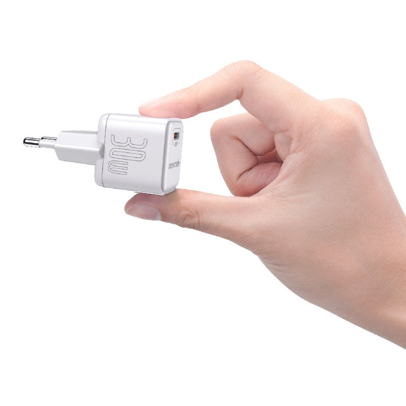 МЗП 1Port SENTEO Z-09 USB-C PD 30W (CE Сертифікат) white