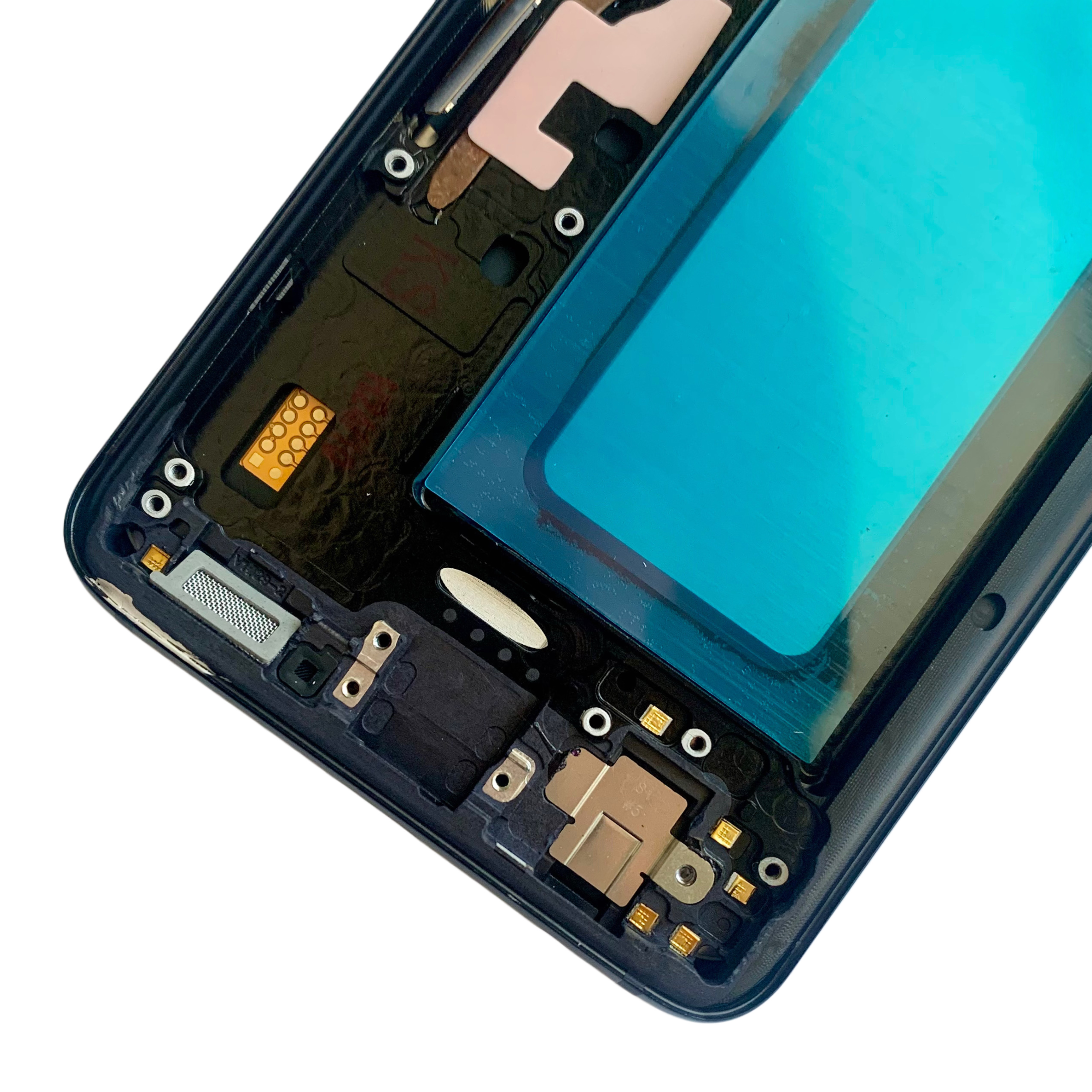 Дисплей Samsung G960 Galaxy S9 black, з рамкою, IPS (Краї дисплею не заокруглені)