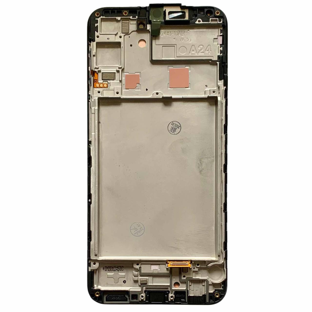 Дисплей Samsung A245 Galaxy A24 4G 2023 black, з рамкою, Service Pack Original