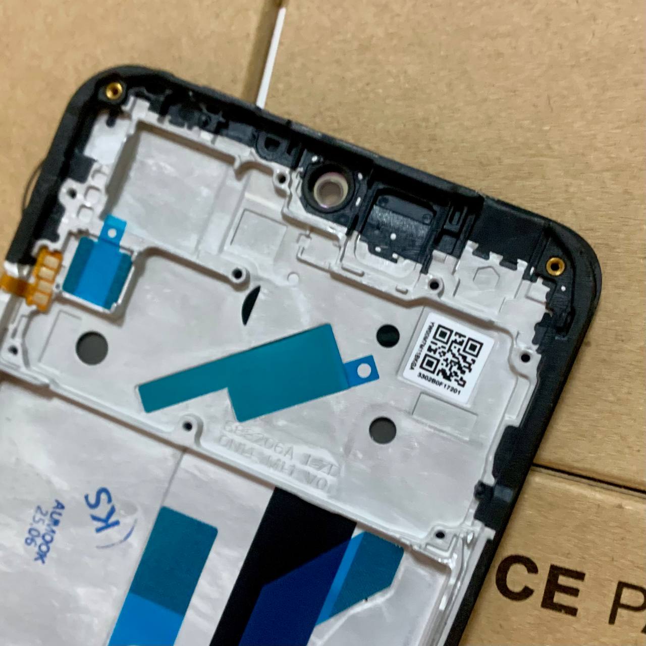 Дисплей Xiaomi Redmi Note 12 Pro 4G black, з рамкою, Hard OLED (6.62')
