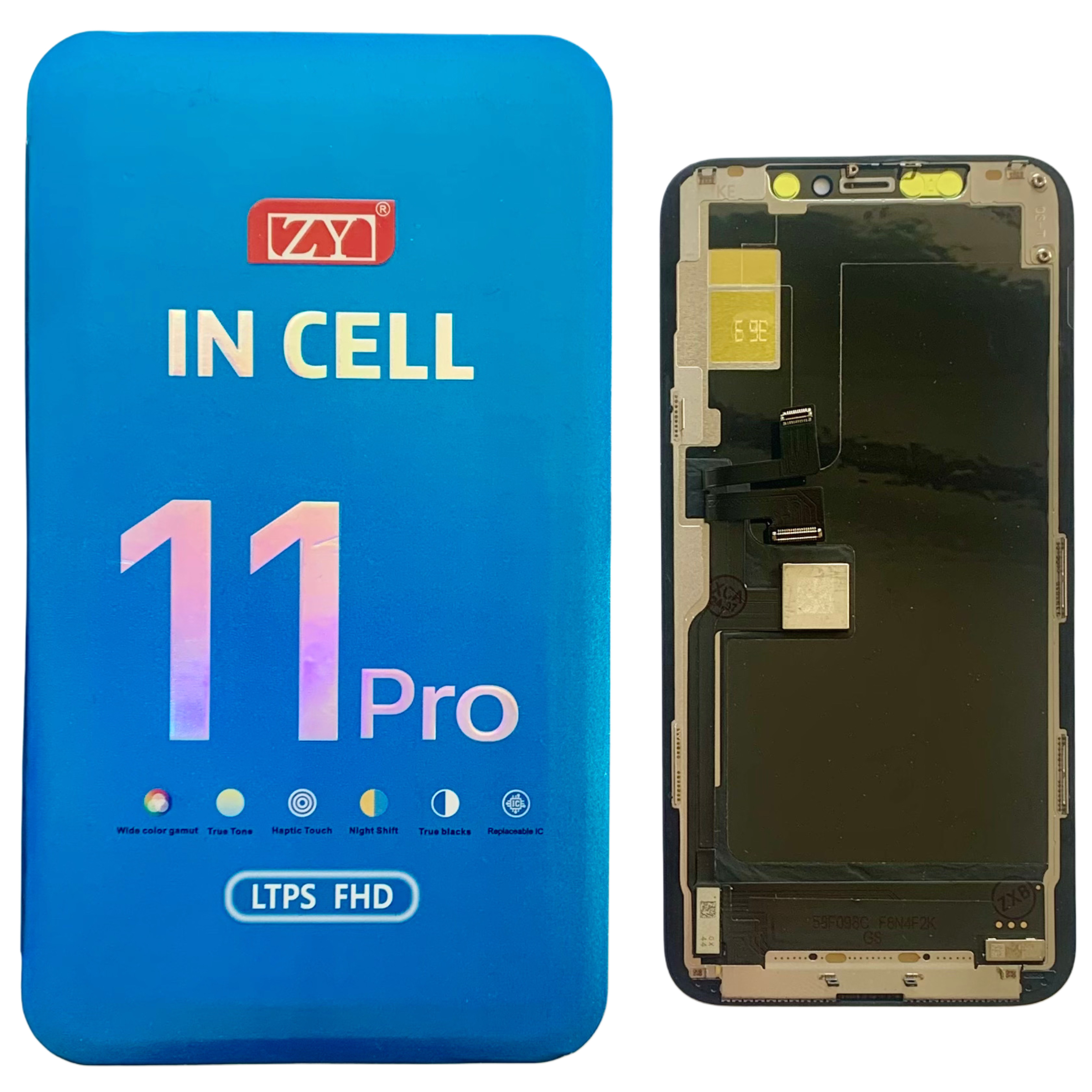 Дисплей iPhone 11 Pro black, з рамкою, ZY-INCELL