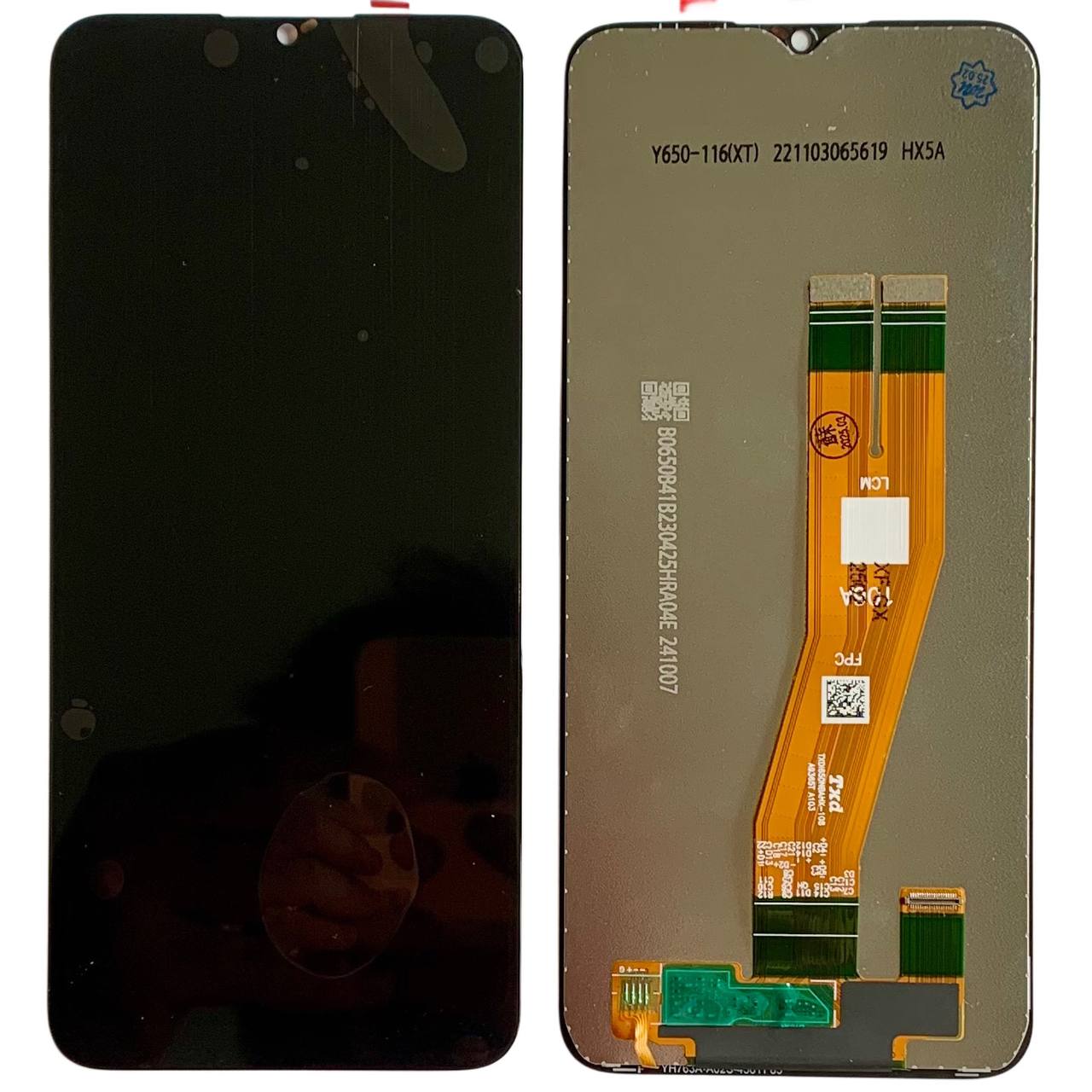Дисплей Samsung A042 Galaxy A04e 2022 black, без рамки, Service Pack Original