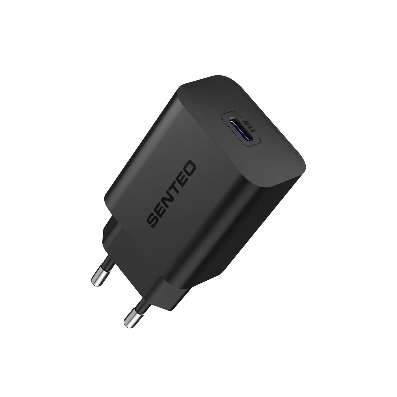 МЗП 1Port SENTEO Z-13 USB-C 3A PD 25W (CE Сертифікат) black