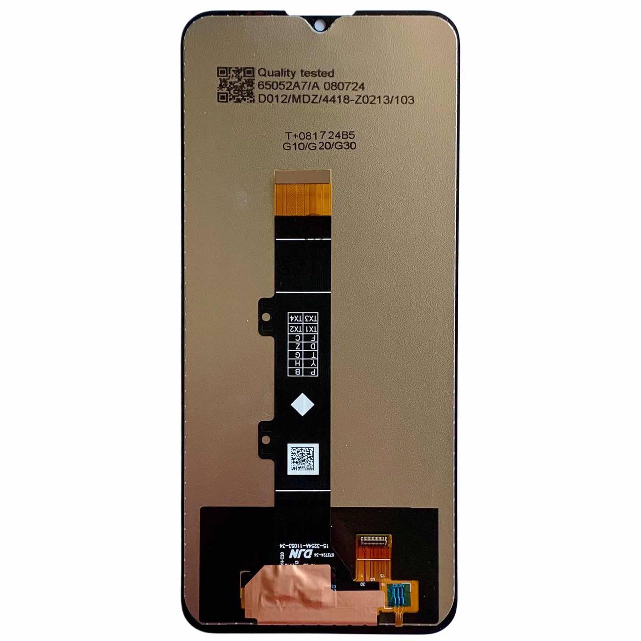 Дисплей Motorola Moto G30 black, без рамки, Original (PRC)