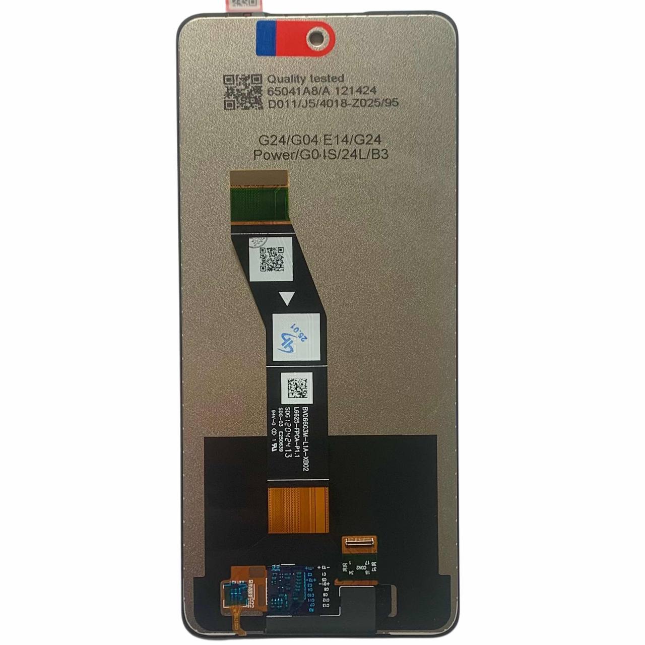 Дисплей Motorola Moto G04 | Moto G04s black, без рамки, Service Pack Original