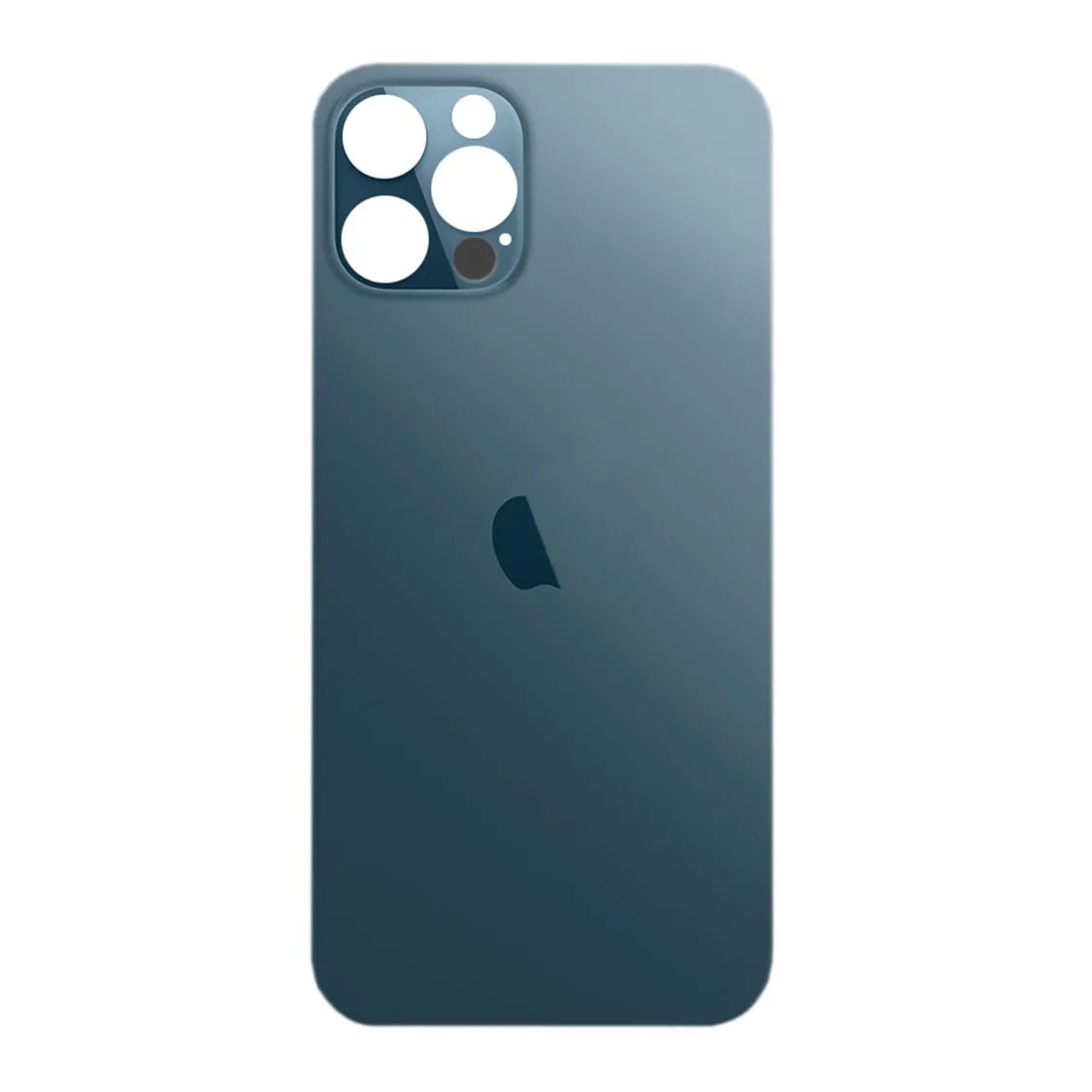 Задняя крышка корпуса iPhone 12 Pro blue,  большой вырез под камеру, 1:1 Original